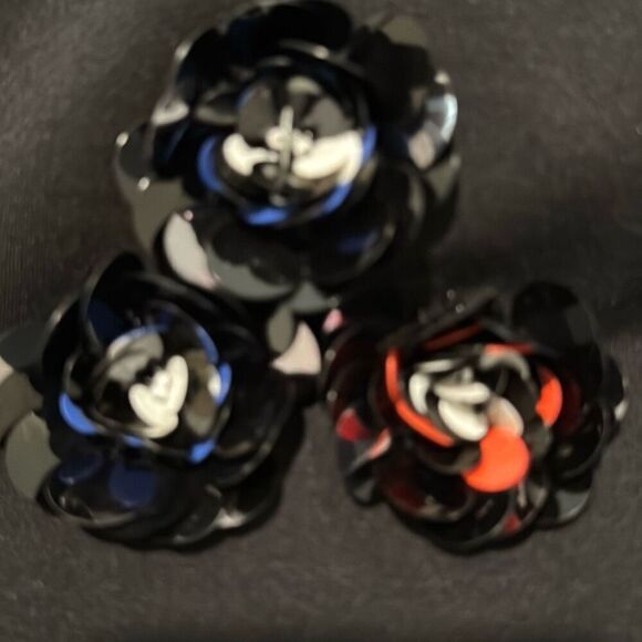 Guess Women's Embellished Long Sleeve Boyfriend Bomber Jacket Black Large NWT - Picture 12 of 12